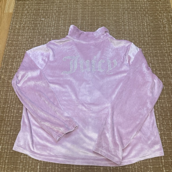Juicy Couture Light Purple Velvet Shirt - Picture 3 of 3